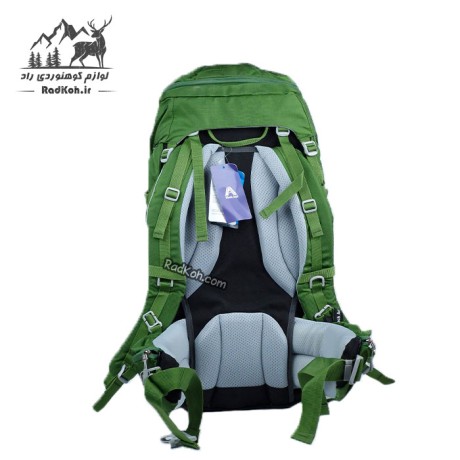 کوله پشتی طبیعت‌گردی بلک آرال مدل KA-8197 سبز با قابلیت تنظیم حجم