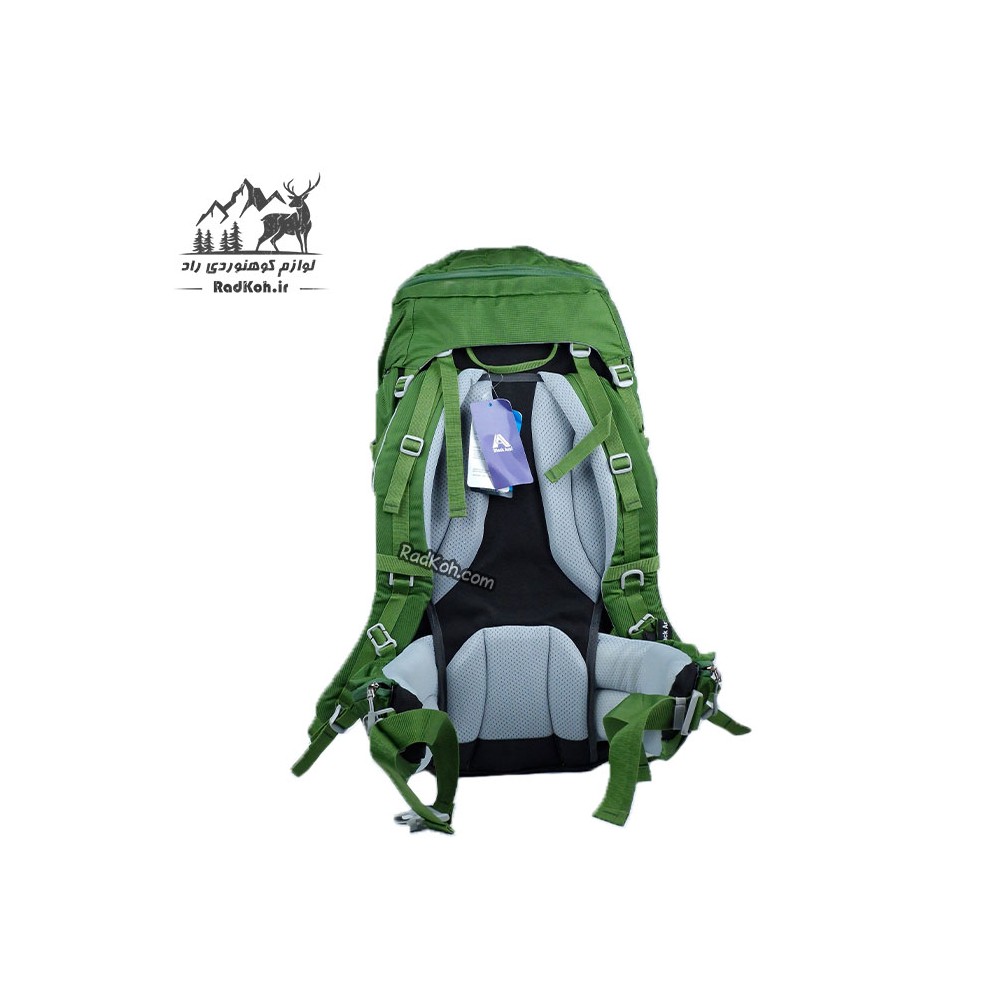 کوله پشتی طبیعت‌گردی بلک آرال مدل KA-8197 سبز با قابلیت تنظیم حجم