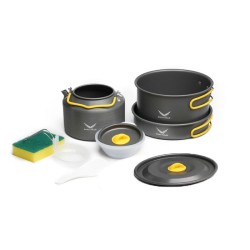 ست ظروف اسنوهاک دو نفره مدل SN-T112-3 رنگ زرد