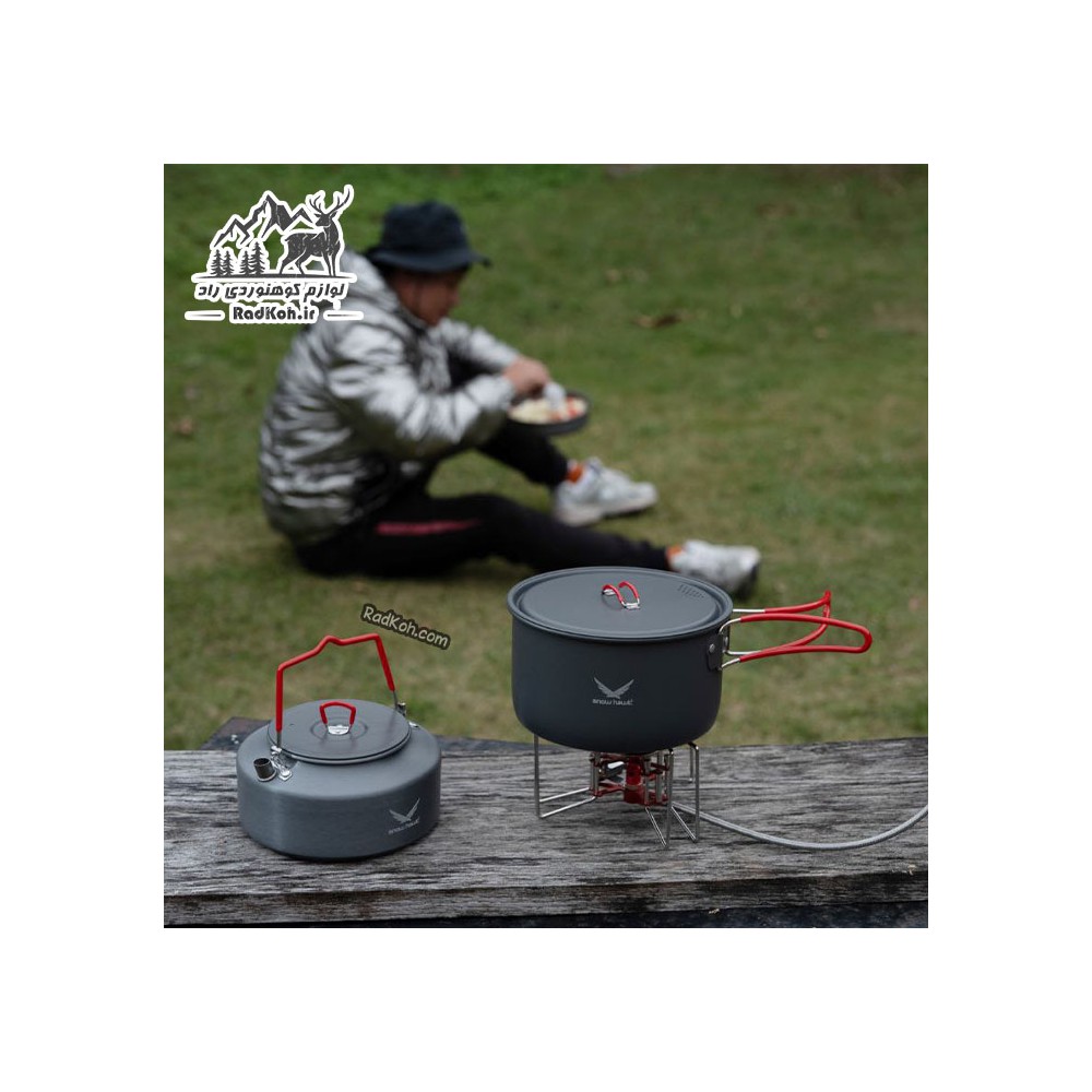 ست ظروف طبیعت 2 نفره اسنوهاک گزینه‌ای مناسب برای طبیعت‌گردی و کمپینگ