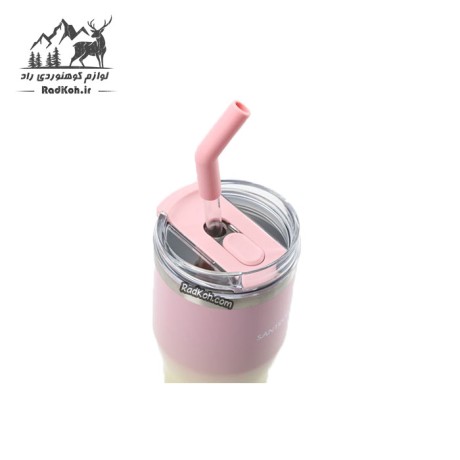 تراول ماگ 670 میلی لیتری سانتکو مناسب استفاده در خودرو