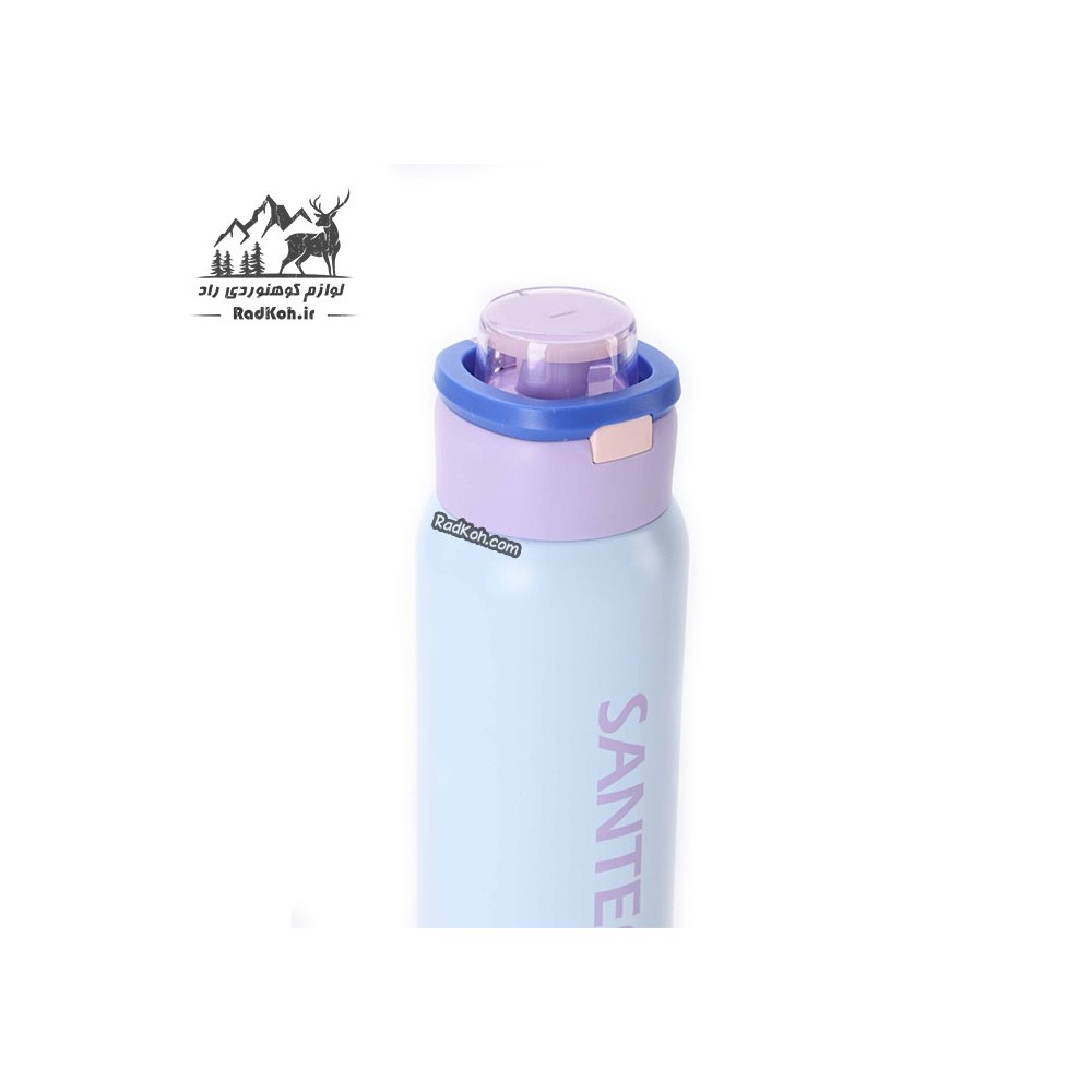 بطری آب 750 میلی لیتر سانتکو مدل Gemini کد HGD-750-021-2 مناسب ورزش و سفر