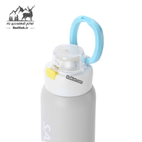 بطری ورزشی سانتکو Gemini مدل HGD-750-021-4 با حجم 750 میلی لیتر مناسب باشگاه، پیاده روی و سفر