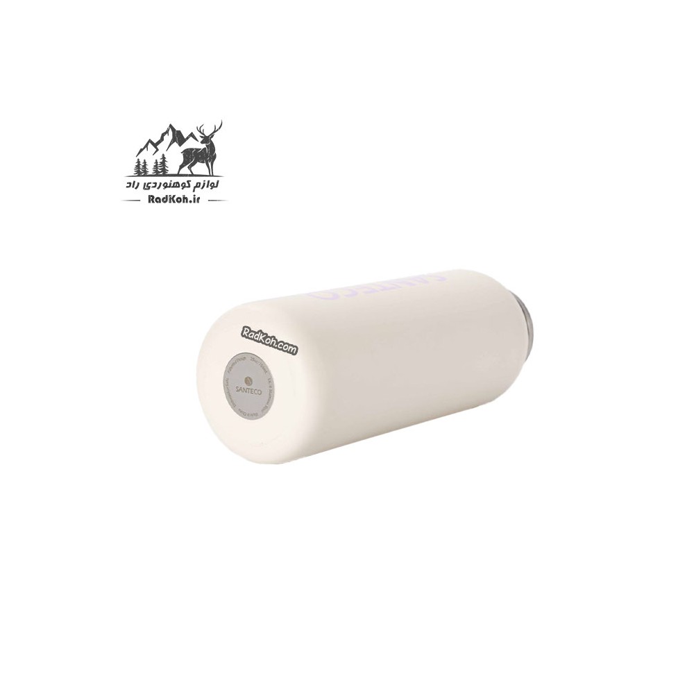 بطری آب سانتکو مدل Gemini HGD-750-021-5 با درپوش لولایی و حلقه حمل