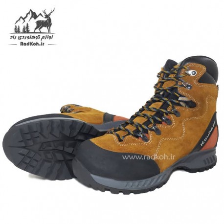 کفش طبیعت گردی کوهسار مدل الوند زیره دودانسیته رنگ زرد
