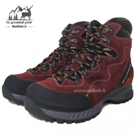 کفش کوهنوردی کوهسار مدل الوند زیره دودانسیته رنگ قرمز