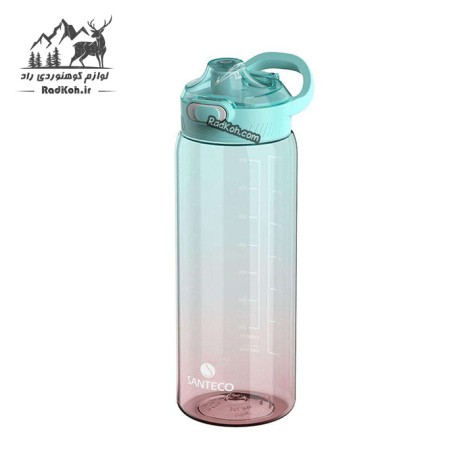 قمقمه فانتزی Santeco Ibiza یک لیتری مناسب استفاده روزمره و ورزشی