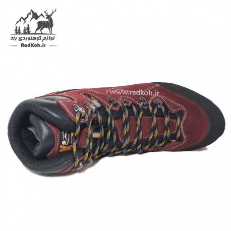کفش کوهنوردی کوهسار مدل الوند زیره دودانسیته رنگ قرمز