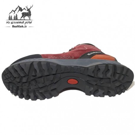 کفش کوهنوردی کوهسار مدل الوند زیره دودانسیته رنگ قرمز