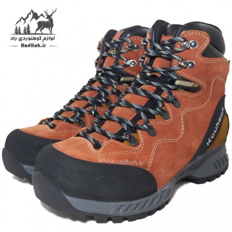 کفش کوهنوردی کوهسار مدل الوند زیره دودانسیته رنگ نارنجی