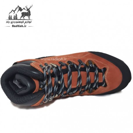 کفش کوهنوردی کوهسار مدل الوند زیره دودانسیته رنگ نارنجی