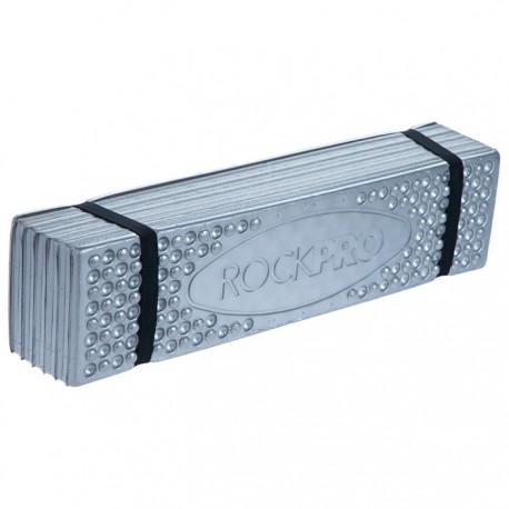 زیرانداز کیسه خواب کوهنوردی طبیعت گردی آکاردئونی راک پرو مدل CM-11 رنگ طوسی