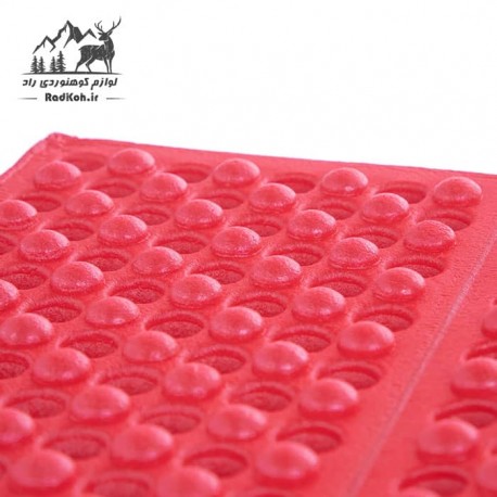 زیرانداز کیسه خواب کوهنوردی طبیعت گردی آکاردئونی Rock Pro مدل CM-11 رنگ قرمز