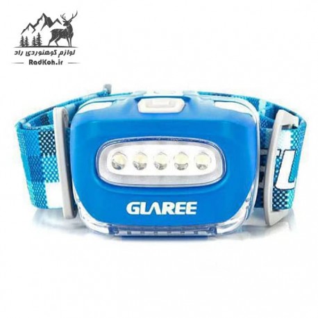 چراغ پیشانی هدلایت کوهنوردی GLREE مدل L50-pro رنگ آبی