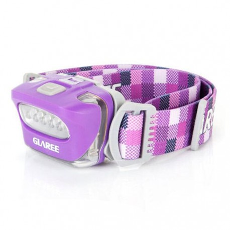 چراغ پیشانی هدلایت کوهنوردی گلاری مدل L50-pro رنگ بنفش