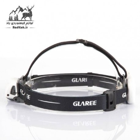 چراغ پیشانی هدلایت شارژی کوهنوردی گلاری مدل M50L رنگ سفید