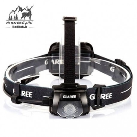 چراغ پیشانی هدلایت شارژی کوهنوردی گلاری مدل M50L رنگ مشکی