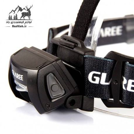 چراغ پیشانی هدلایت شارژی کوهنوردی گلاری مدل M50L رنگ مشکی