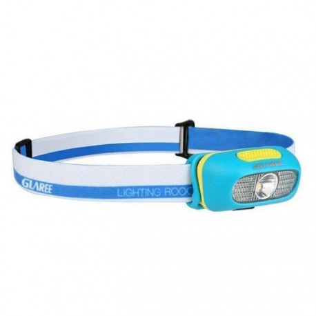 چراغ پیشانی هدلایت شارژی کوهنوردی گلاری مدل L20L رنگ آبی