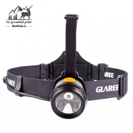 چراغ پیشانی هدلایت شارژی کوهنوردی گلاری مدل M30 رنگ مشکی