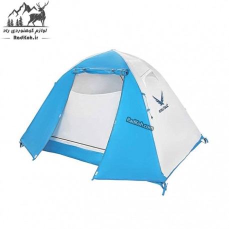 چادر دوپوش کوهنوردی 4 نفره SNOWHAWK مدل دیسکاوری رنگ آبی