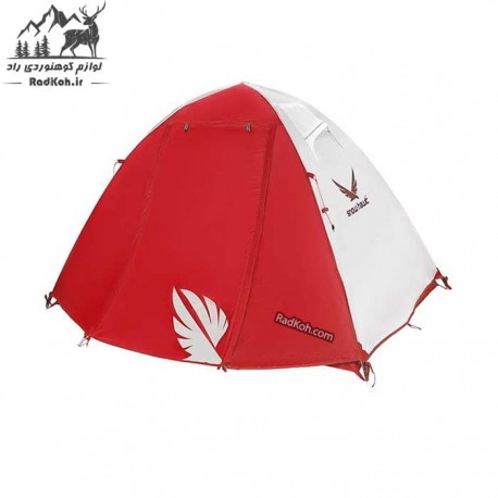 چادر دوپوش کوهنوردی 4 نفره اسنوهاک مدل دیسکاوری رنگ قرمز