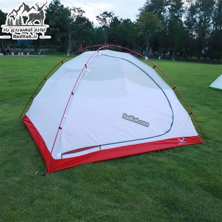 چادر دوپوش کوهنوردی 4 نفره SNOWHAWK مدل دیسکاوری رنگ قرمز