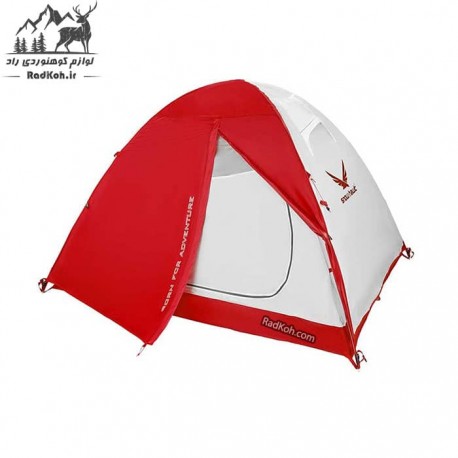 چادر دوپوش کوهنوردی دو نفره SNOWHAWK مدل دیسکاوری رنگ قرمز