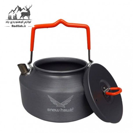 کتری کوهنوردی 1.6 لیتری اسنوهاک رنگ نارنجی