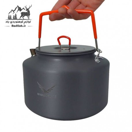 کتری کوهنوردی 2.2 لیتری اسنوهاک مدل SN-CD رنگ قرمز