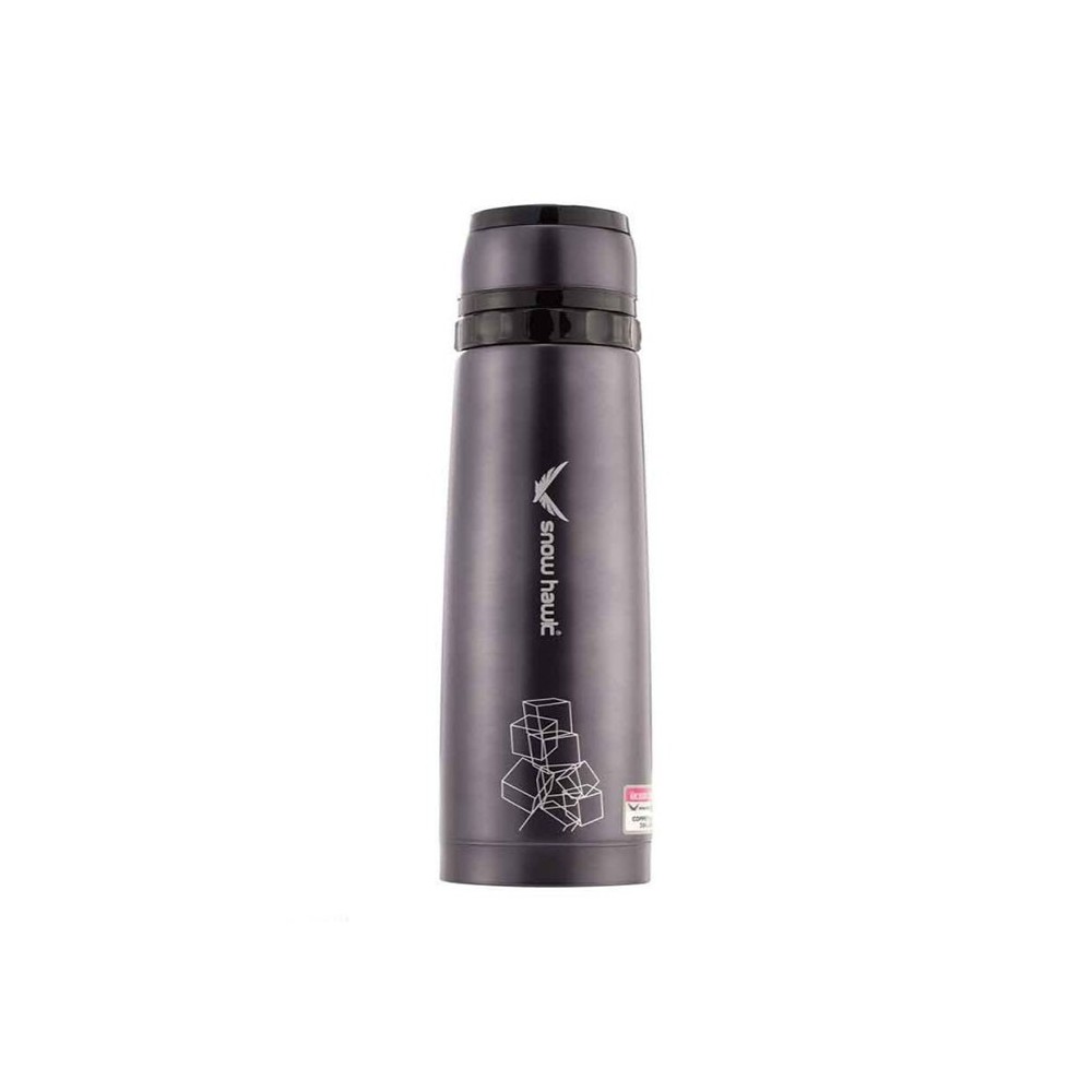 فلاسک کوهوردی 600ml وکیوم اسنوهاک snow hawk مدل SN-F510 رنگ خاکستری