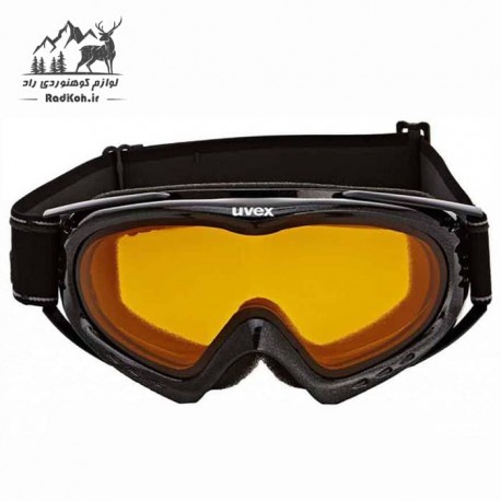 عینک طوفان اسکی و کوهنوردی یووکس مدل Uvex F2 رنگ مشکی