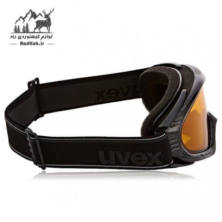 عینک طوفان اسکی و کوهنوردی یووکس مدل Uvex F2 رنگ مشکی