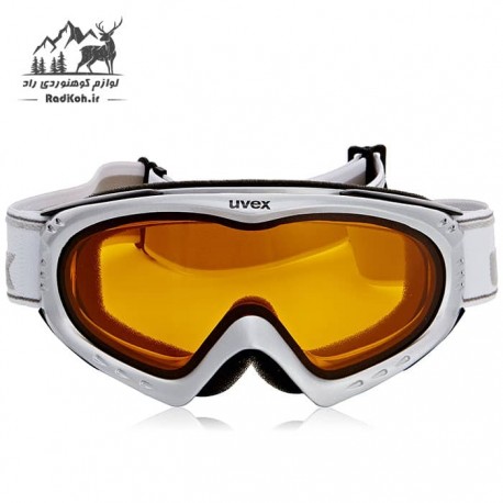 عینک طوفان اسکی و کوهنوردی یووکس مدل Uvex F2 رنگ سفید