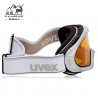 عینک طوفان اسکی و کوهنوردی یووکس مدل Uvex F2 رنگ سفید