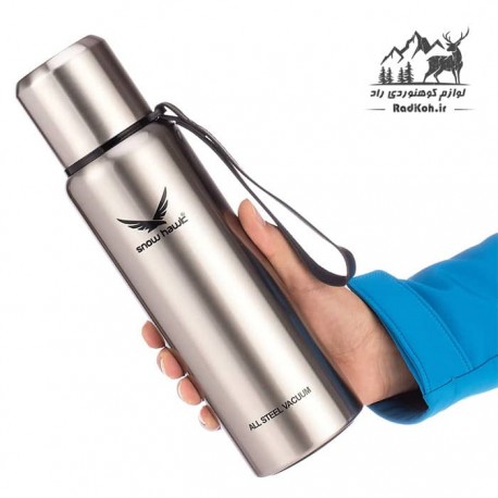 فلاسک کوهنوردی 750ml اسنوهاک snow hawk مدل SN-F410 رنگ نقره ای