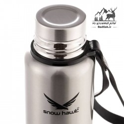 فلاسک کوهنوردی 750ml اسنوهاک snow hawk مدل SN-F410 رنگ نقره ای