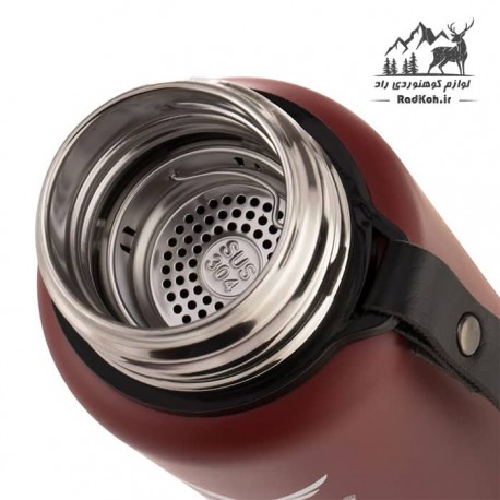 فلاسک کوهنوردی 750ml اسنوهاک snow hawk مدل SN-F410 رنگ زرشکی