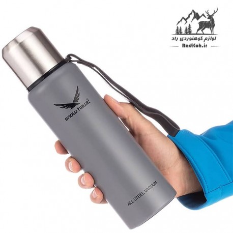 فلاسک کوهنوردی یک لیتری اسنوهاک snow hawk مدل SN-F210 رنگ طوسی