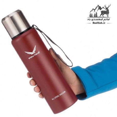فلاسک اسنو هاک 1.2 لیتری snow hawk مدل SN-F110 رنگ زرشکی