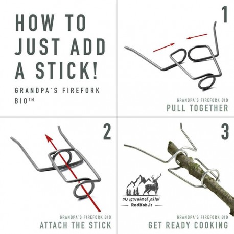 کیت آتش زن استیل لایت مای فایر مدل firelighting kit BIO