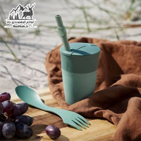 ست لیوان نی قاشق لایت مای فایر مدل Rekit BIO