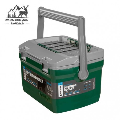 یخدان مسافرتی 6.6 لیتری استنلی ادونچر مدل Outdoor Cooler 6.6L رنگ سبز