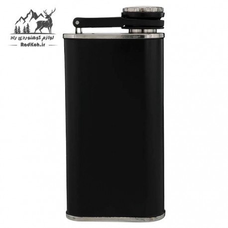 فلاسک کتابی 230 میلی لیتری استنلی کلاسیک مدل Classic Wide Mounth Flask .23L رنگ مشکی