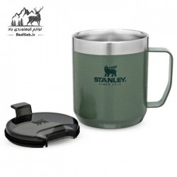 ماگ کوهنوردی 35ml کلاسیک استنلی مدل Camp Mug .35L رنگ سبز