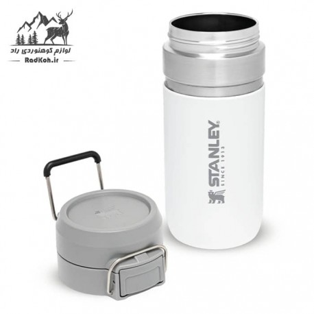 ماگ سفری استنلی مدل Water Bottle 0.47L رنگ سفید