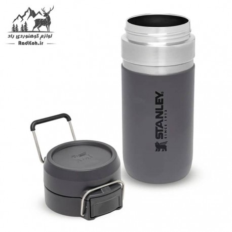 ماگ سفری استنلی مدل Water Bottle 0.47L رنگ خاکستری