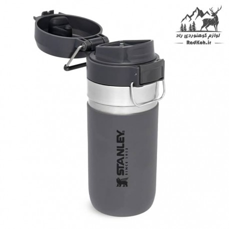 ماگ سفری استنلی مدل Water Bottle 0.47L رنگ خاکستری