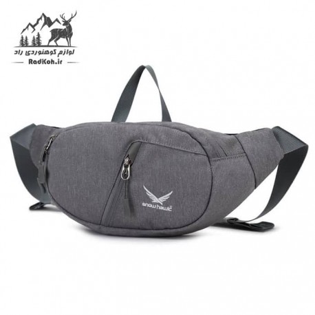کیف کمری کوهنوردی 2 لیتر اسنوهاک کد 6037 رنگ خاکستری