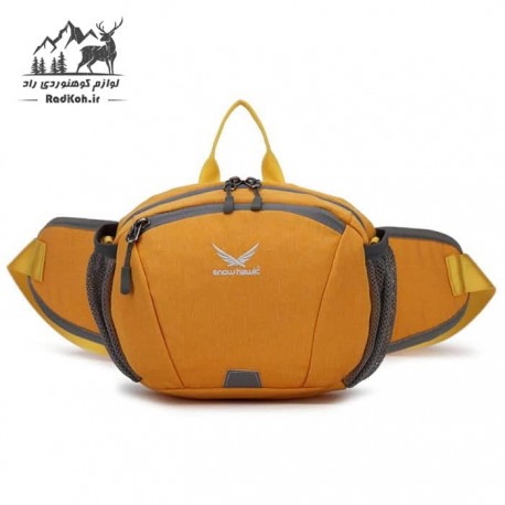 خرید کیف کمری دوشی شو کوهنوردی اسنوهاک کد 6075 رنگ زرد